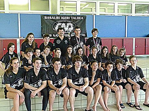 Temp. 2012-13 club natacion basauri, comienzo de temporada